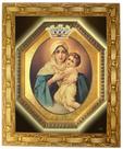 Quadro Da N. Sra. Mãe Rainha, Mod.06, 30x25cm. Angelus