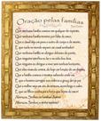 Quadro Da Oração Pelas Famílias, Mod. 01, 30x25cm. Angelus Quadro Da Oração Pelas Famílias, Mod. 01, 30x25cm. Angelus