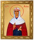 Quadro Da Santa Alice, Mod. 01, Tam.30x25cm. Angelus Quadro Da Santa Alice, Mod. 01, Tam.30x25cm. Angelus