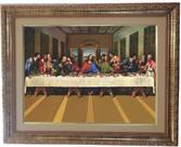 Quadro Da Santa Ceia, Mod. 02, Tam. 53x43cm. Angelus