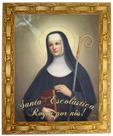 Quadro da Santa Escolástica, Mod. 01, Tam. 30x25cm. Angelus Quadro da Santa Escolástica, Mod. 01, Tam. 30x25cm. Angelus