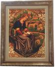 Quadro Da Santa Genoveva, Mod. 01, Med. 53x43cm. Angelus