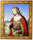 Quadro Da Santa Inês, Mod. 03, Tam. 30x25cm. Angelus Quadro Da Santa Inês, Mod. 03, Tam. 30x25cm. Angelus