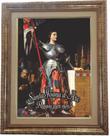 Quadro Da Santa Joana D Arc, Mod.01, Tam. 53x43cm. Angelus