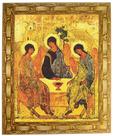 Quadro da Santíssima Trindade, Mod. 02, Tam.30x25cm. Angelus