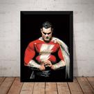 Quadro Dc Shazam Capitão Marvel Hq Arte De Alex Ross