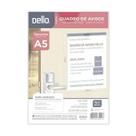 Quadro De Aviso A5 Dello 210x150x5mm Cod0535
