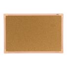 Quadro de Aviso Cortiça Mural de Recados Quadro de Recados 60x40 cm Stalo Para Empresa Escritório Industrial Casa Escola