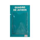 Quadro De Aviso e Gestão 1 Display A4 ACM Verde Turquesa Quadro De Aviso e Gestão 1 Display A4 ACM Verde Turquesa