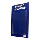 Quadro De Aviso Gestão Á Vista 1 Display A4 ACM Azul