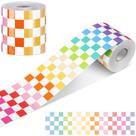 Quadro de avisos Border Zonon Checkerboard 20m em cor pastel