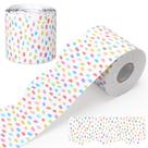 Quadro de avisos Borders Zonon Rainbow Dots 20 m x 7,6 cm
