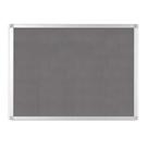 Quadro de avisos Mastervision Ayda Wall Master 18x24cm cinza Quadro de avisos Mastervision Ayda Wall Master 18x24cm cinza