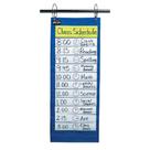Quadro de Bolsos para Cronograma Escolar School Smart 6,5x2,2x1,3 cm Quadro de Bolsos para Cronograma Escolar School Smart 6,5x2,2x1,3 cm