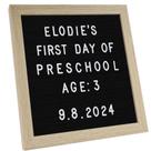 Quadro de cartas C CRYSTAL LEMON Black Felt 25x25cm com 336 letras