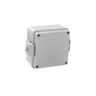 Quadro de Comando Rohdbox Completa 110x110x80 Cinza Opaca IP68 Rohdina