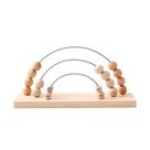 Quadro de contagem aritmética Montessori Rainbow Wood Educational