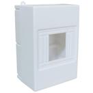 Quadro De De Sobrepor 4 Din - Ssct4 - Steck Quadro Sobrepor 4 Disj Din Ip4 Steck Ssct4