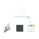 Quadro De Desenho Acrílico LED Luminoso, Quadro De Escrita Apagável Com Suporte, Canetas Coloridas,