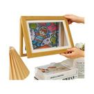Quadro De Desenho De Madeira A4 Para Crianças, Expositor De Arte Intercambiável, Decoração Para Casa Quadro De Desenho De Madeira A4 Para Crianças, Expositor De Arte Intercambiável, Decoração Para Casa