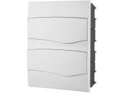 Quadro De Distribuição De Embutir 24 Din Ou 16 Nema Tramontina Com Porta Branca Tramontina Quadro De Distribuição De Embutir 24 Din Ou 16 Nema Tramontina Com Porta Branca Tramontina