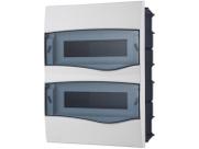 Quadro de Distribuição de Embutir 24 DIN ou 16 NEMA Tramontina com Porta Transparente