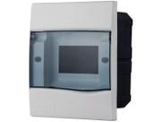 Quadro de Distribuição de Embutir 5 DIN ou 3 NEMA Tramontina com Porta Transparente Quadro de Distribuição de Embutir 5 DIN ou 3 NEMA Tramontina com Porta Transparente