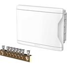 Quadro de Distribuição de Embutir, com Barramento N/t, 36d/27n, 1281, Krona Quadro de Distribuição de Embutir, com Barramento N/t, 36d/27n, 1281, Krona