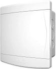 Quadro de distribuição embutir 3/4 disjuntores sem barramento porta branca Tigre Quadro de distribuição embutir 3/4 disjuntores sem barramento porta branca Tigre