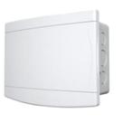 Quadro de Distribuição Embutir 6/8 Disjuntores Porta Branca com Barramento Tigre