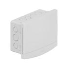 Quadro de Distribuição Embutir PVC 6 / 8 Disjuntores sem Barramento Branco Tigre Quadro de Distribuição Embutir PVC 6 / 8 Disjuntores sem Barramento Branco Tigre