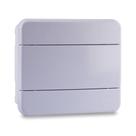Quadro de Distribuição P/ Embutir P/ 8 Disjuntores Din com Barramento - Force Line