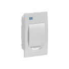 Quadro de distribuição pvc embutir branco 04 disjuntores weg