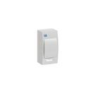 Quadro de distribuição pvc sobrepor branco 04 disjuntor weg Quadro de distribuição pvc sobrepor branco 04 disjuntor weg