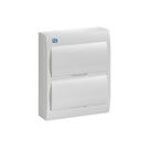 Quadro de distribuição pvc sobrepor branco 24 disjuntores weg Quadro de distribuição pvc sobrepor branco 24 disjuntores weg