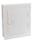 Quadro De Emb Bege 16din 12 100a Sem Barramento
