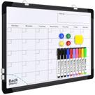 Quadro de escrever ABERLLS Magnetic Monthly Calendar 41x30 cm