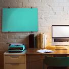 Quadro de Escrever Floortex Viztex Glacier Teal 61x91 cm Quadro de Escrever Floortex Viztex Glacier Teal 61x91 cm