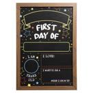 Quadro de escrever GSM Brands de dupla face reutilizável 23x34 cm Quadro de escrever GSM Brands de dupla face reutilizável 23x34 cm