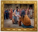 Quadro De Jesus Cristo Com A Adultera, Mod.01, 30x25 Angelus