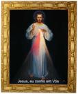 Quadro De Jesus Misericordioso, Mod.08, Med. 30x25cm Angelus