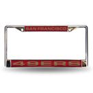 Quadro de licença Rico Industries NFL Football San Francisco 49ers