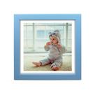 Quadro de Madeira Azul Bebê 20x20 - PRSC-AZ