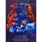 Quadro de Madeira Médio (42cmX30cm) Aliens/Cinema/Terror
