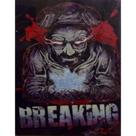 Quadro de Madeira Médio (42cmX30cm) Breaking Bad/Cristal/Heisenberg/Série