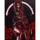 Quadro de Madeira Médio (42cmX30cm) Esqueleto Exterminador do Futuro/The Terminator