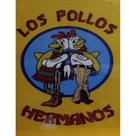 Quadro de Madeira Médio (42cmX30cm) Los Pollos Hermanos/Logotipo/Breaking Bad/Série