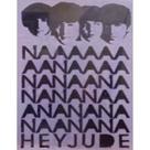 Quadro de Madeira Médio (42cmX30cm) The Beatles/Música/Rock/Nanana Hey Jude