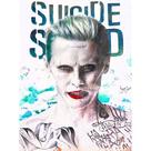 Quadro de Madeira Médio (42cmX30cm) The Joker/Coringa/Suicide Squad