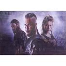Quadro de Madeira Médio (42cmX30cm) Vikings/Série